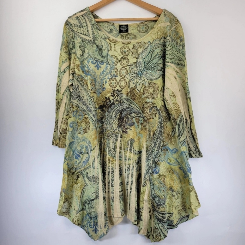 Cal Style Womens Tunic Size XL Made In USA